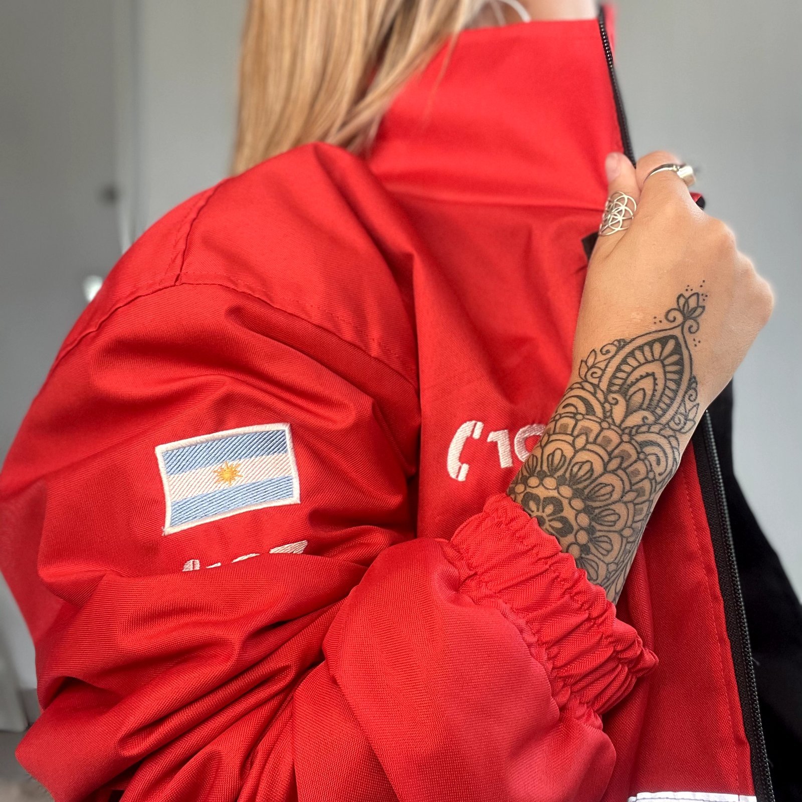 Campera Trucker Salud Neuquén Provincia - Imagen 3