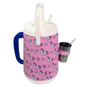 BIDON FORRADO X4LTS +VASO ACERO+BOMBILLA