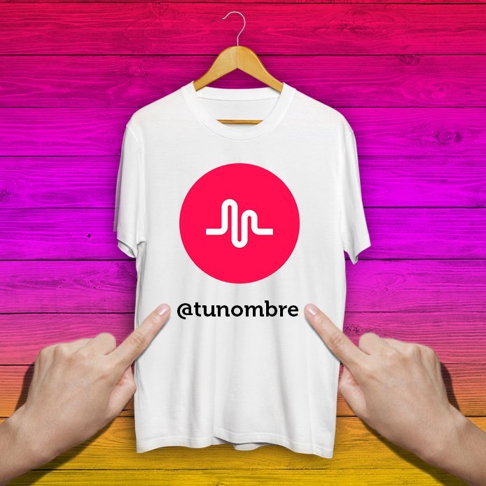 Tu remera de musical.ly